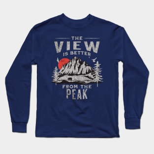 Mountain Peak Views are the best! Long Sleeve T-Shirt